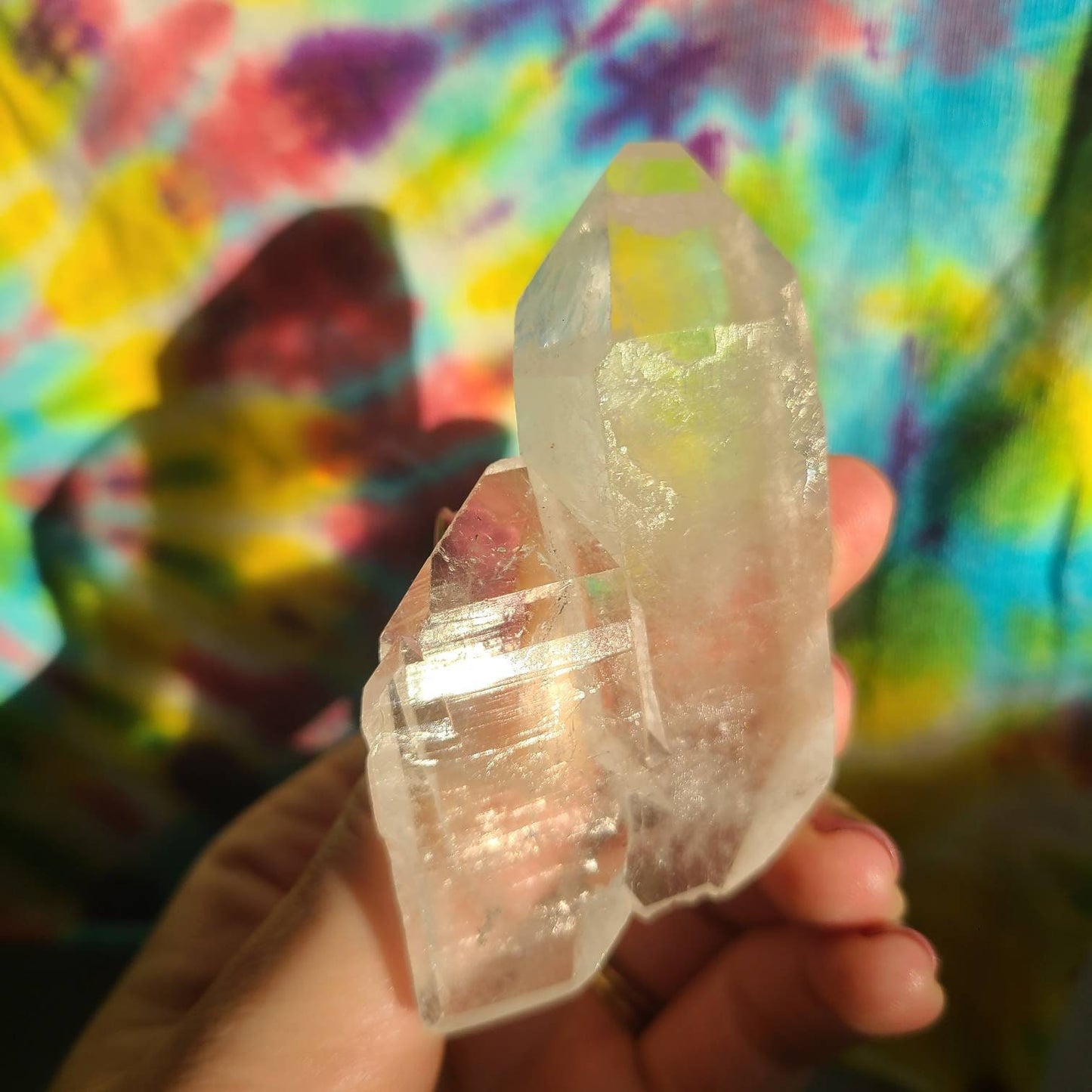 Stunning Ultra Clear DT Quartz Specimen | Tabular and Twinned <100