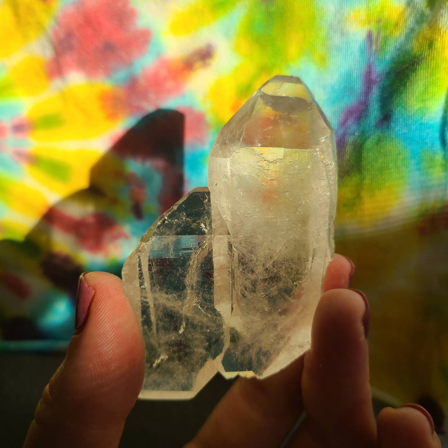 Stunning Ultra Clear DT Quartz Specimen | Tabular and Twinned <100