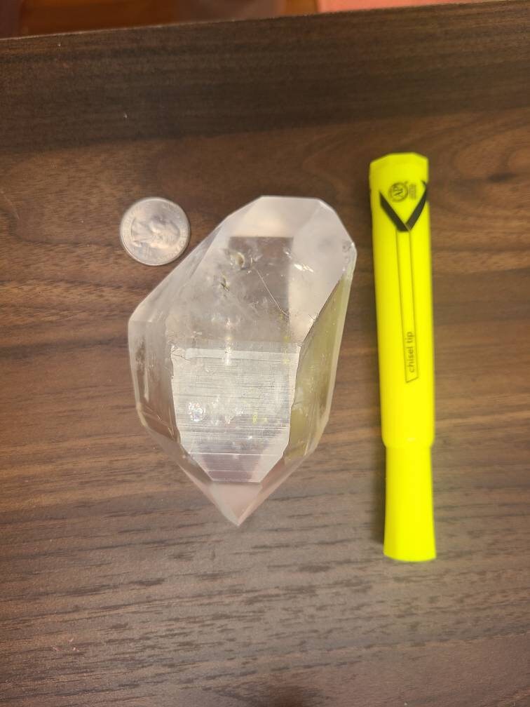 Stunning Large Lemurian Quartz Double Terminated Crystal | High End Healing, Collector, or Gift Crystal | Rare Lovely AAA Quality Stone