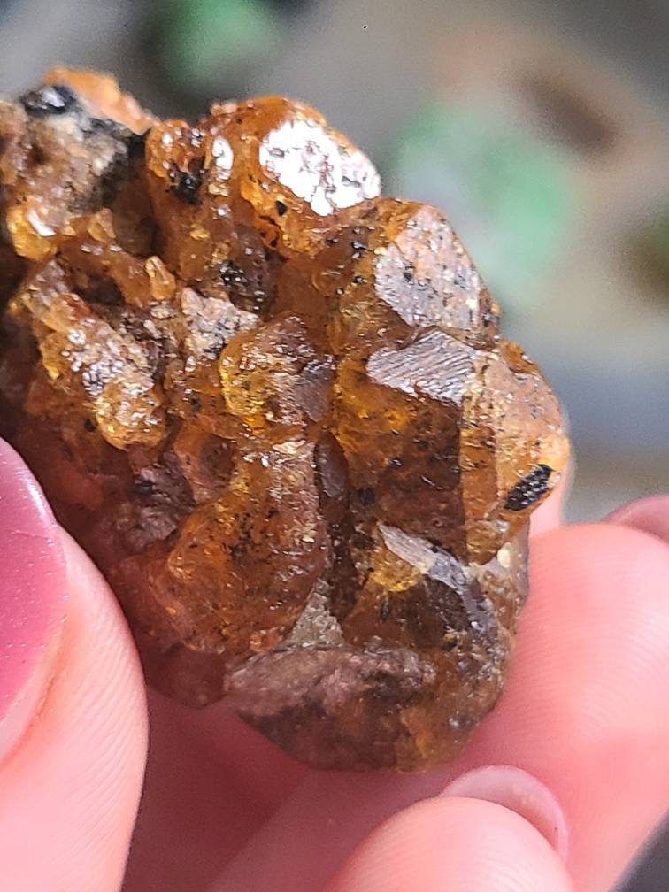 43g Lolindo Spessartine Garnet Cluster <100
