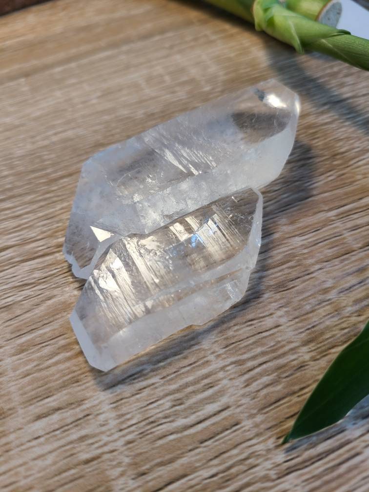 Stunning Ultra Clear DT Quartz Specimen | Tabular and Twinned <100