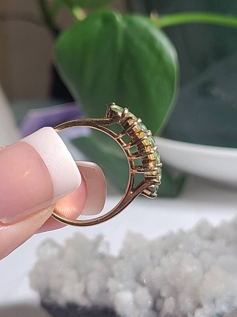 9ct Gold and Natural Sapphire Ring