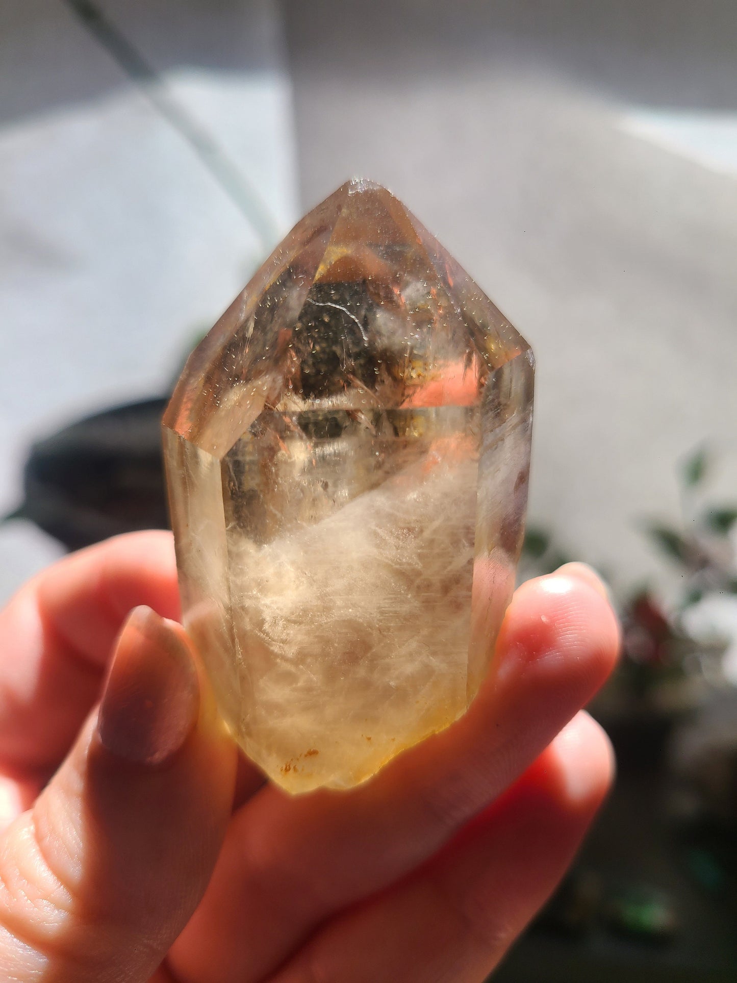 Raw Citrine, Hand Collected in California, Hallelujah Junction, Near Tahoe, Ethical Directly Sourced, High Grade, Local Quartz Gem