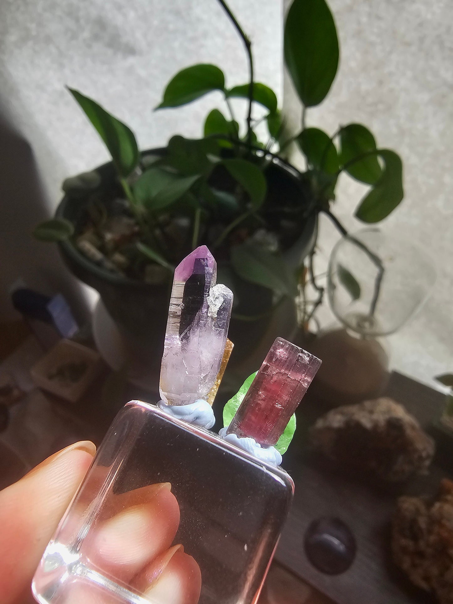 Raw Gems Set, Colorful Rare Minerals, Jewelry Making, Collector Stones | Vera Cruz Amethyst, Imperial Topaz, Peridot, Rubellite <100