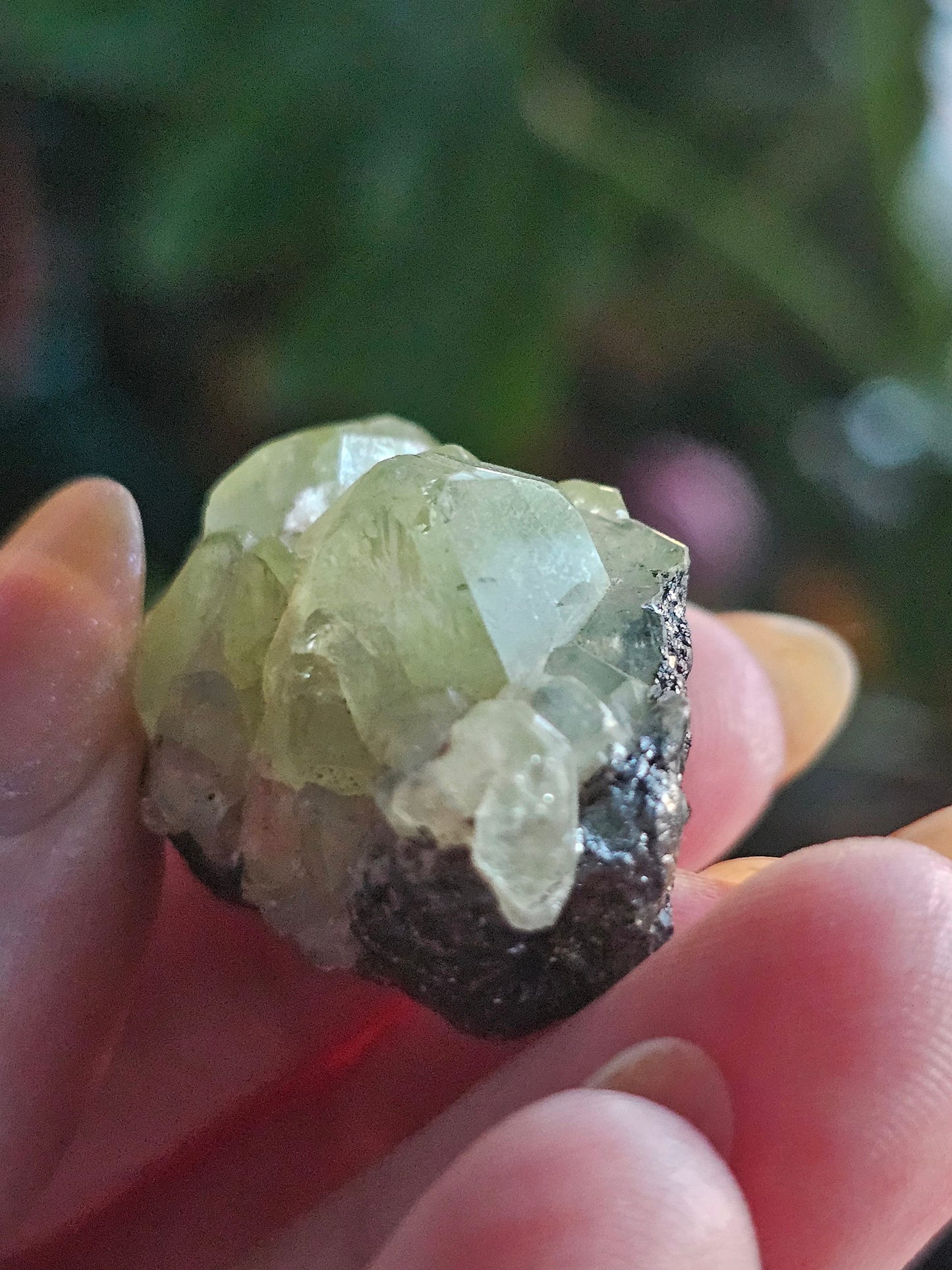 17.5g Diopside Cluster, Raw Rare Mint Green Crystal, Tanzania, Gemmy Diopside Specimen, Old Stock, Collector Gemstone, Lustrous High End Gem