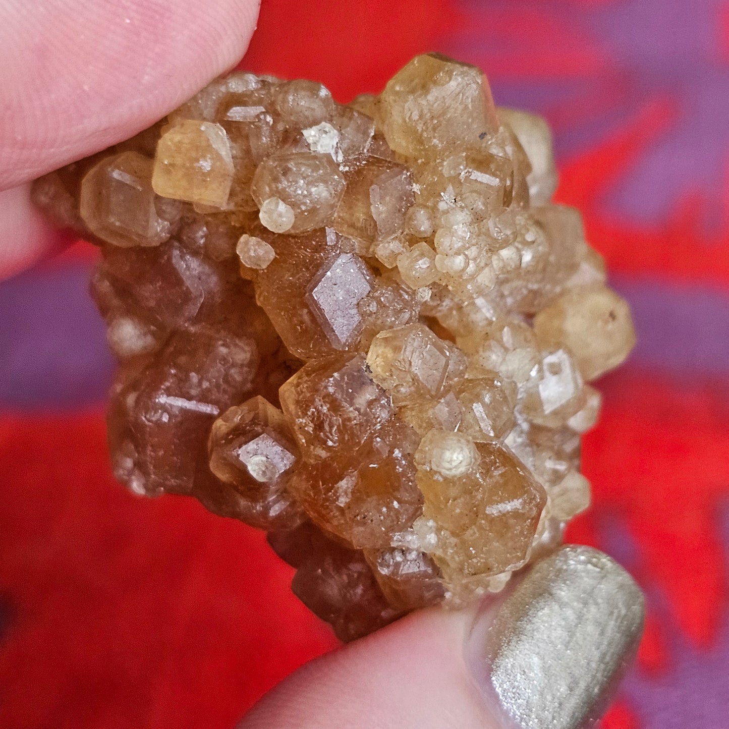 Rare Golden Yellow Spessartine Garnet, 35.4g Floater Crystal Cluster, Rare Raw Natural Gemstone Specimen for Collection, Tanzania Origin