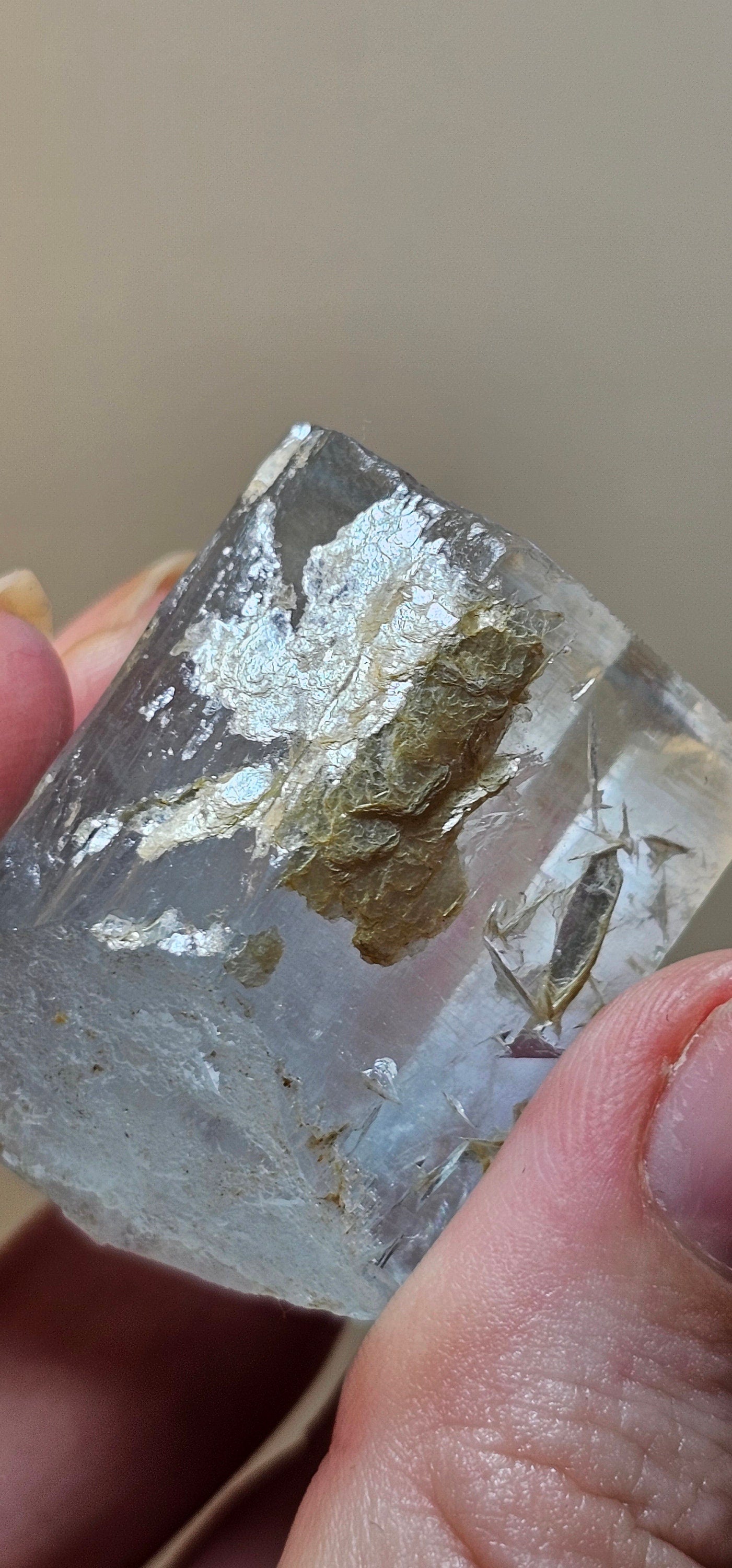 Gorgeous Aquamarine Beryl, 37g Blue Aqua, Silver Mica, Terminated Raw Crystal, High Grade, Baby Blue, Collection, Gemstone, Beryl Specimen