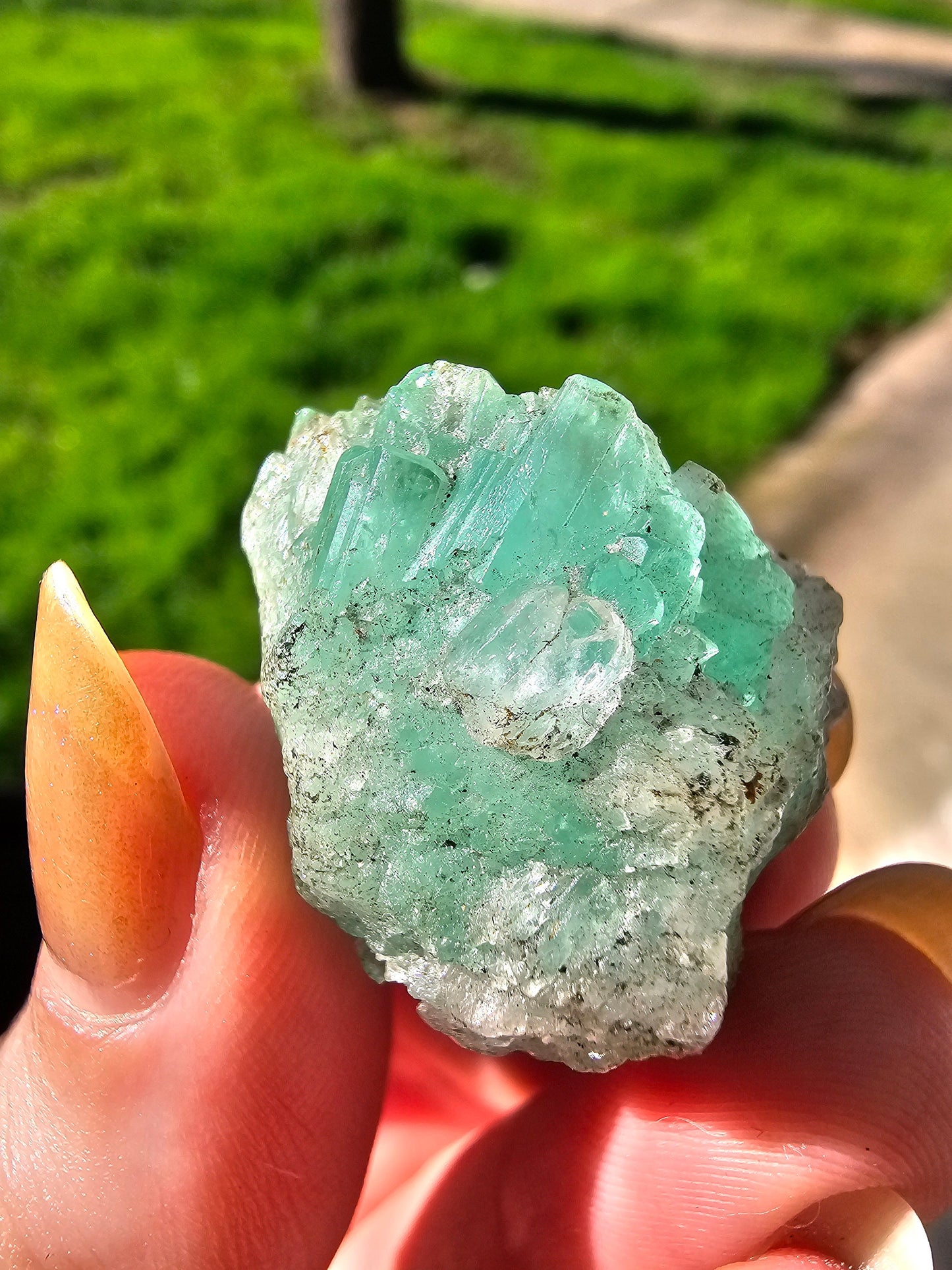 16g Emerald Crystal, Columbia, Muzo Mine, Ethical Direct Sourcing, Raw Rare Minerals, Collection Specimen, Green Emerald Beryl Gemstone