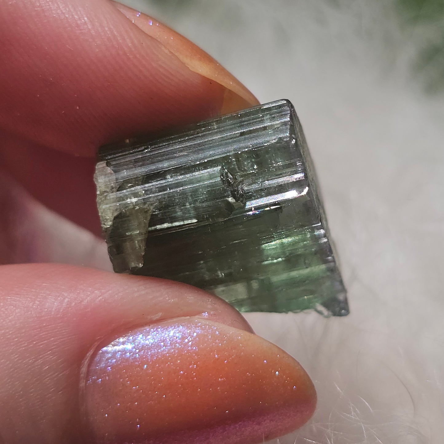 King Mine Green Tourmaline, 6.5g Raw Rough Elbaite <100