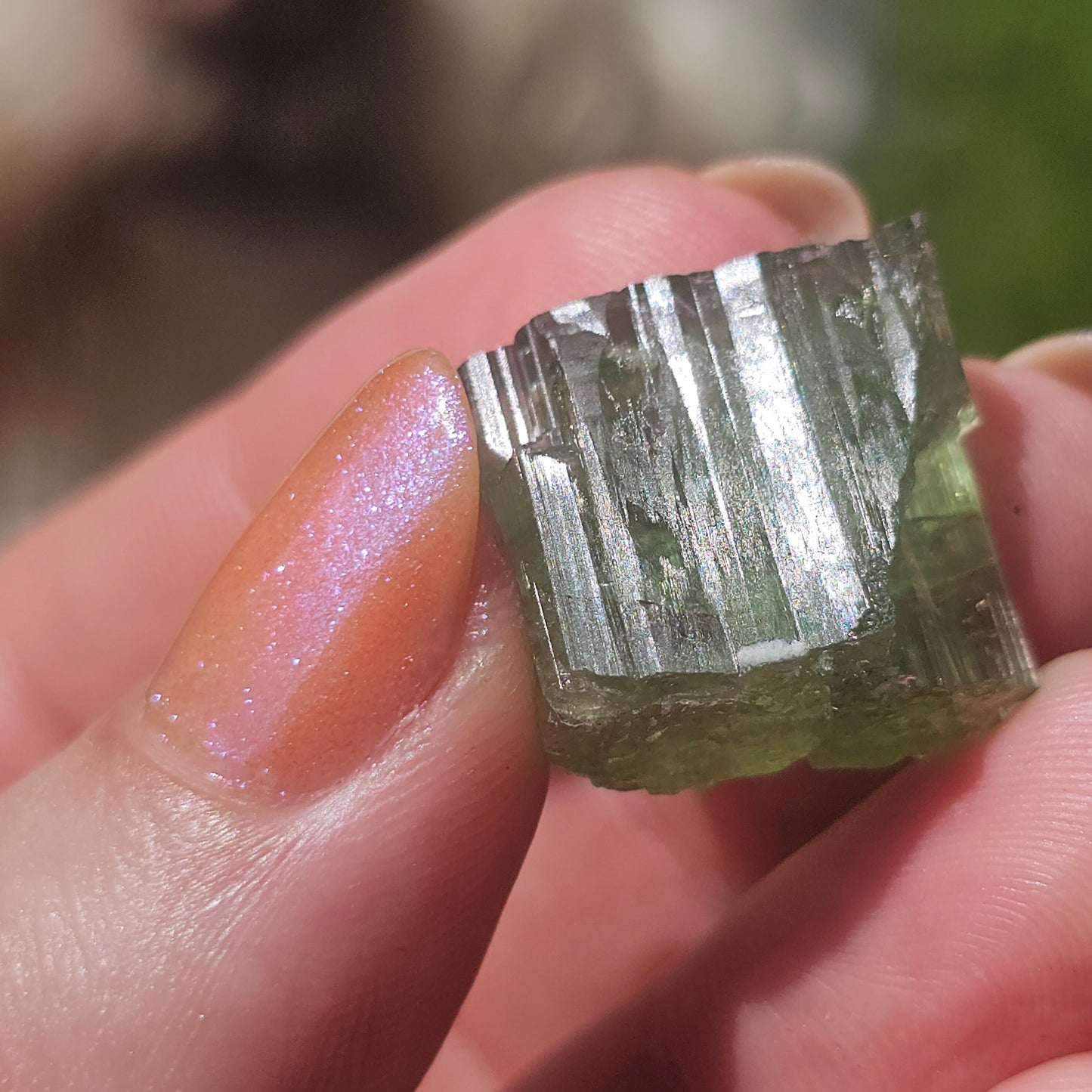 King Mine Green Tourmaline, 6.5g Raw Rough Elbaite <100