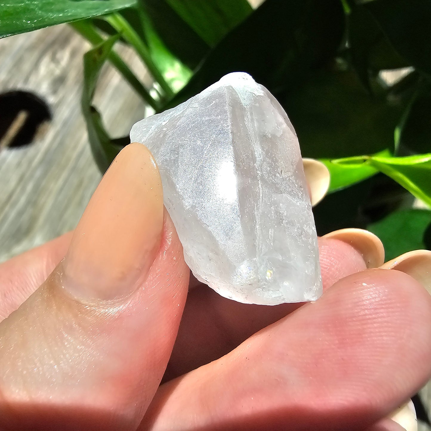 81.5ct Pink Morganite Crystal, Terminated Pale Pink Beryl, Raw Rare Mineral Specimen, Rough Morganite, Skardu Pakistan, Chunky Pocket Stone