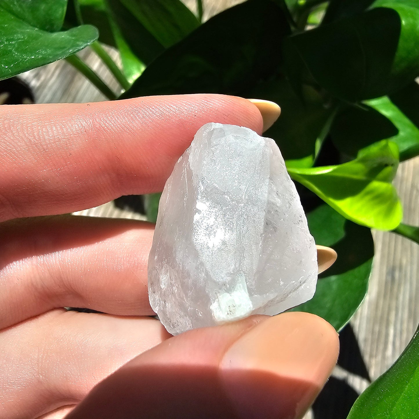 81.5ct Pink Morganite Crystal, Terminated Pale Pink Beryl, Raw Rare Mineral Specimen, Rough Morganite, Skardu Pakistan, Chunky Pocket Stone