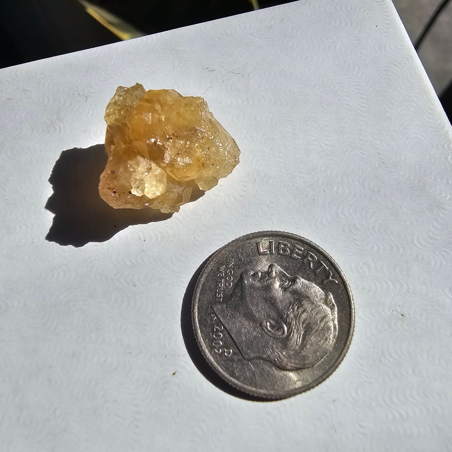 Gemmy Honey Garnet 15.3ct, Rare Hebei China Hessonite <100