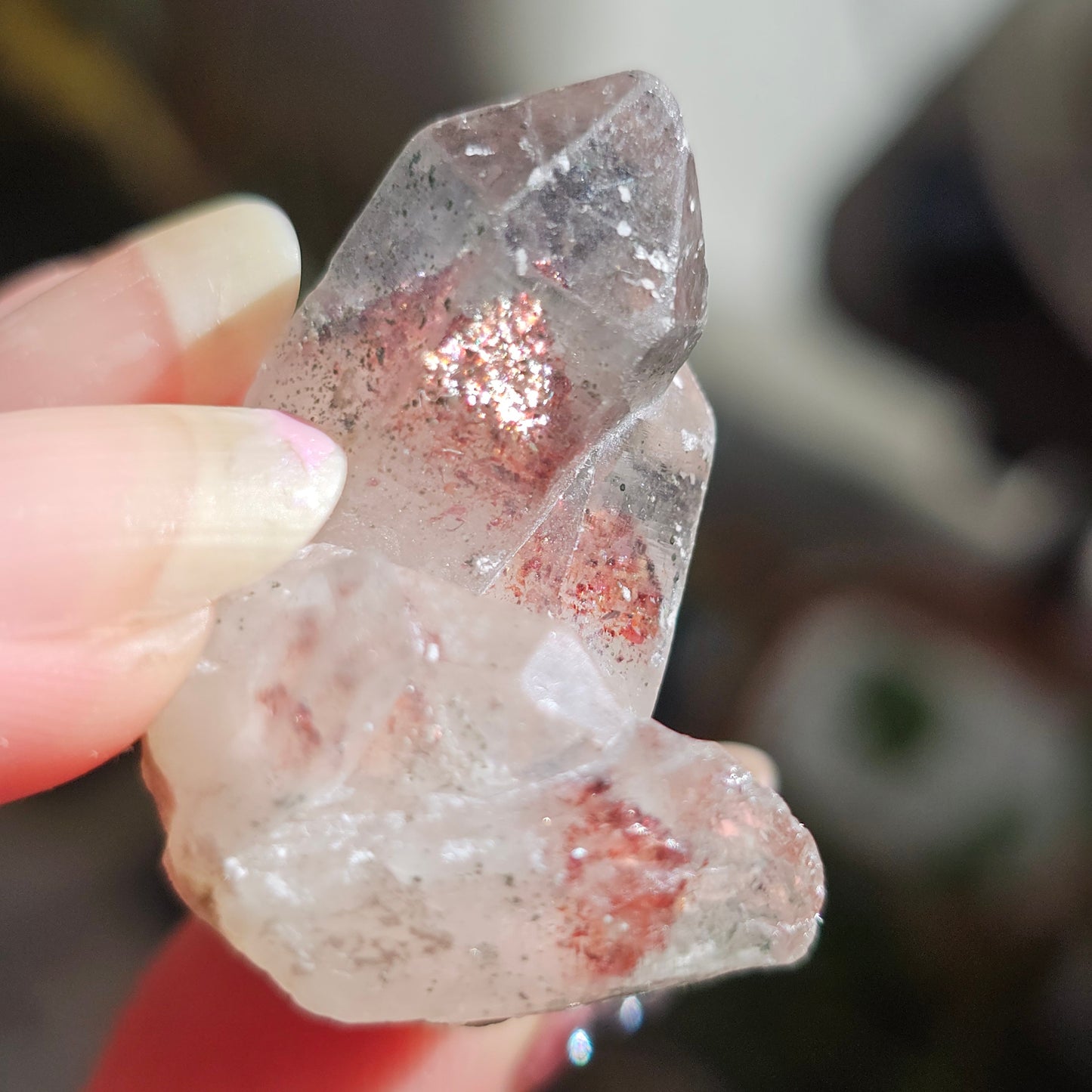 Disco Fire / Orire Quartz, 17g Crystal Cluster <100