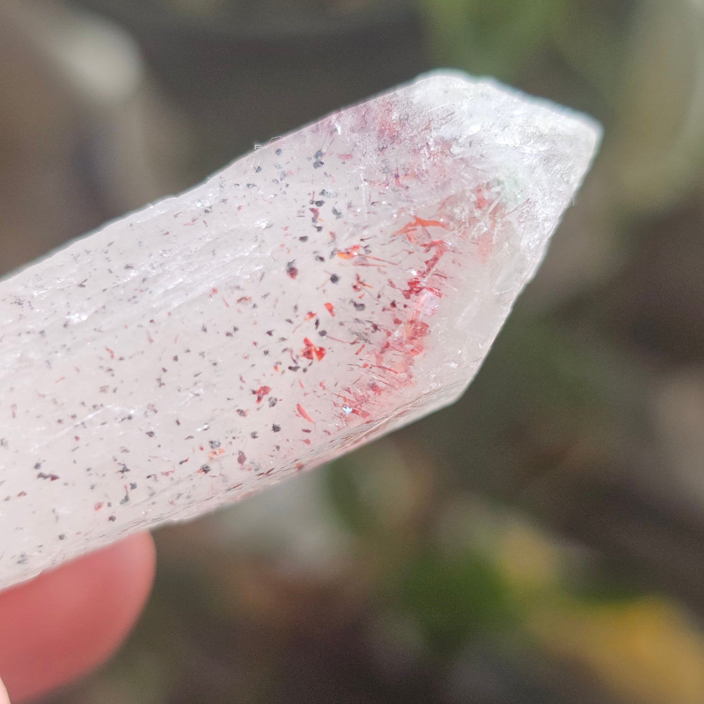 Disco Fire / Orire Quartz, 22g Crystal Point <100