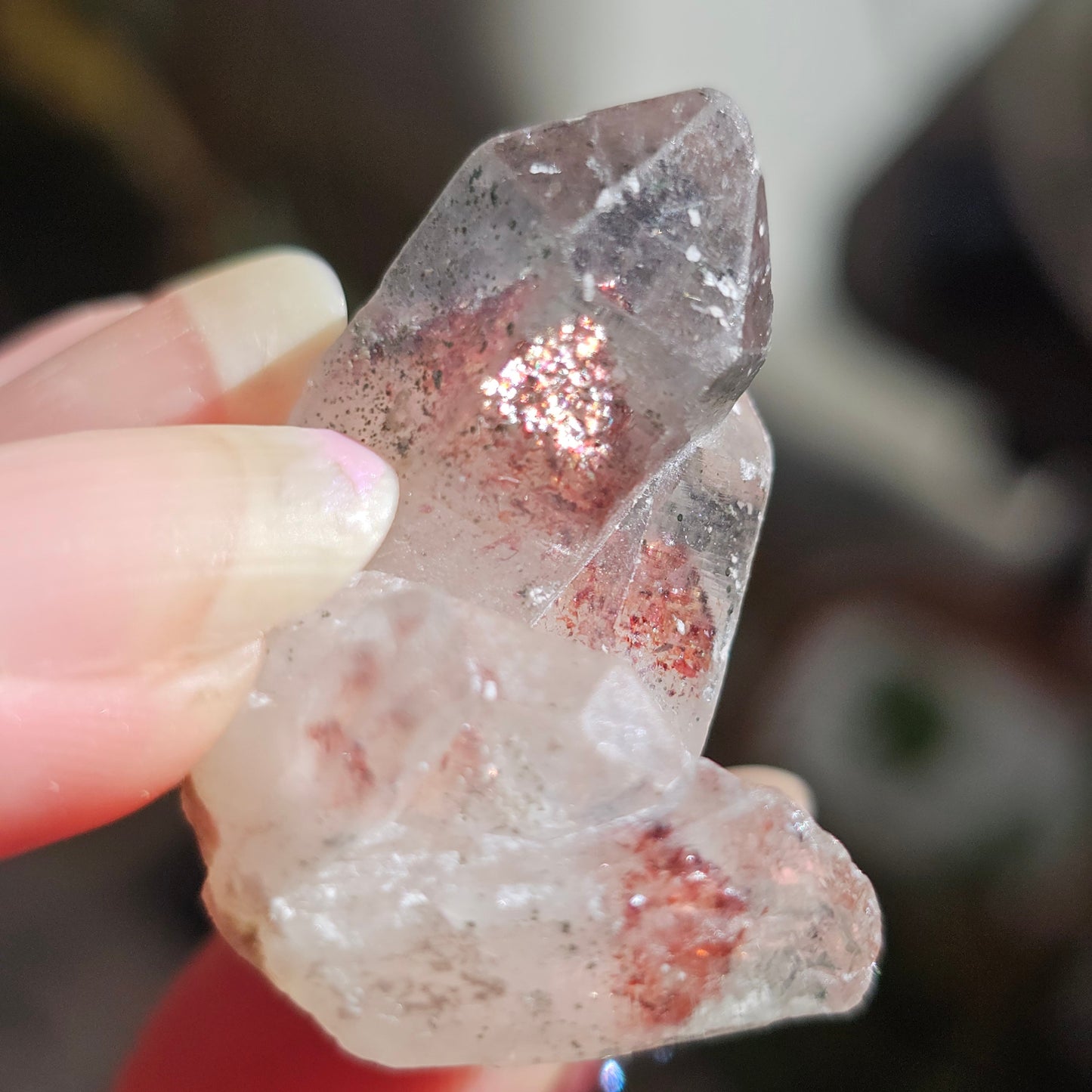 Disco Fire / Orire Quartz, 17g Crystal Cluster <100