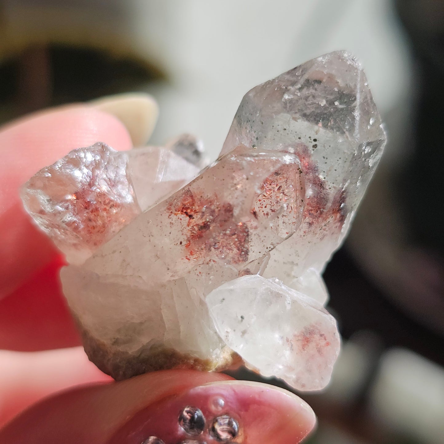 Disco Fire / Orire Quartz, 17g Crystal Cluster <100