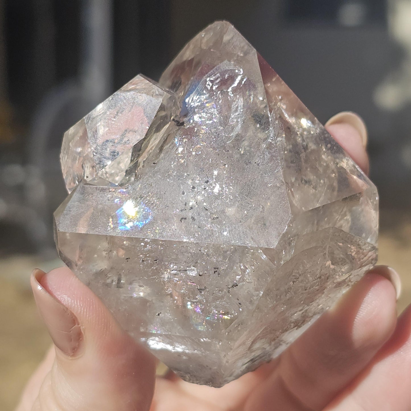 Large Herkimer Diamond, Raw Quartz from New York State