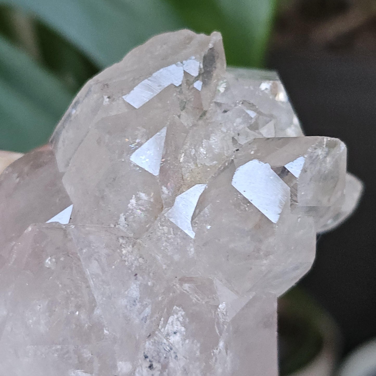 Elestial Castle Quartz Cluster ~ HQ Super Clear, Lustrous Lemurian Crystals
