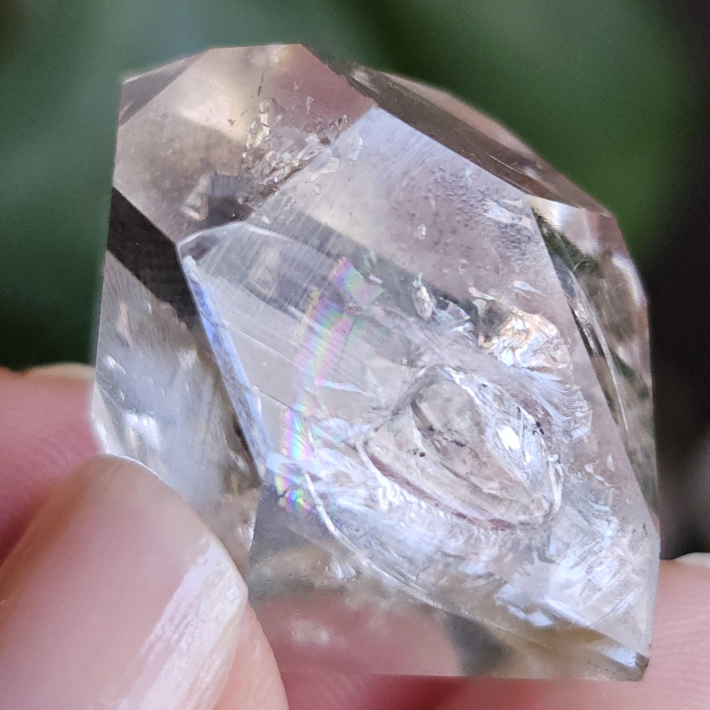 Herkimer Diamond Quartz, Herkimer County New York, USA w Yellow <100