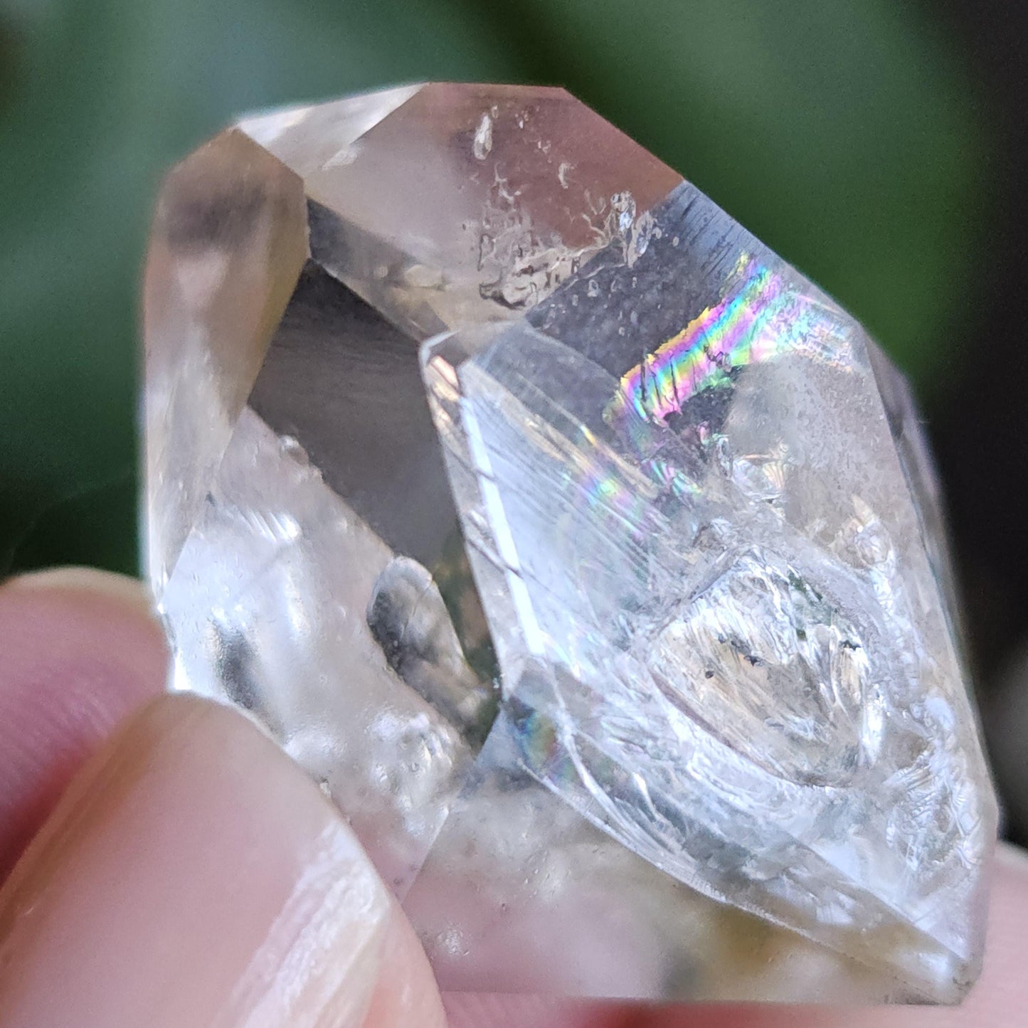 Herkimer Diamond Quartz, Herkimer County New York, USA w Yellow <100