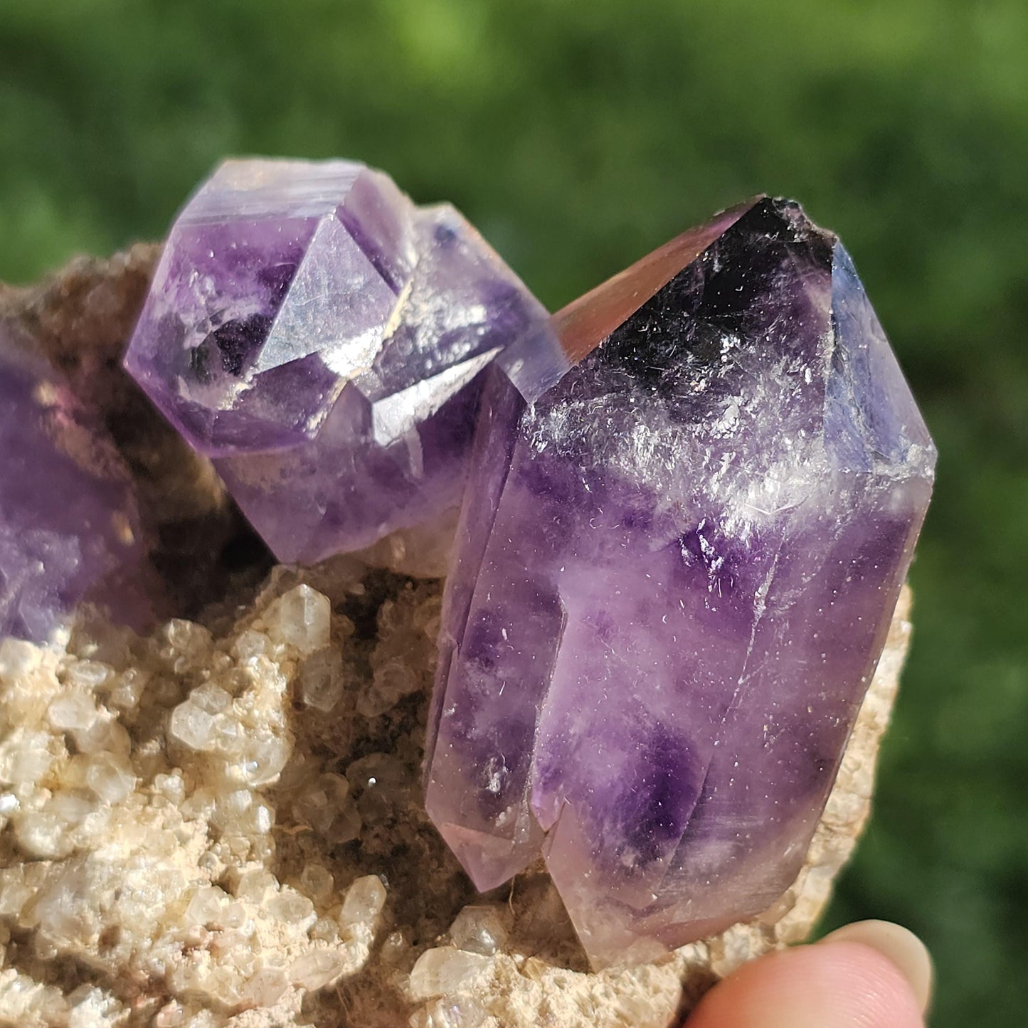 Gorgeous Amethyst on Matrix from Orange River, South Africa