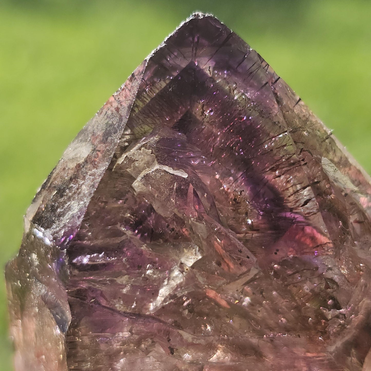 Large Tabby Shangaan Smoky Amethyst Sceptre from Zimbabwe