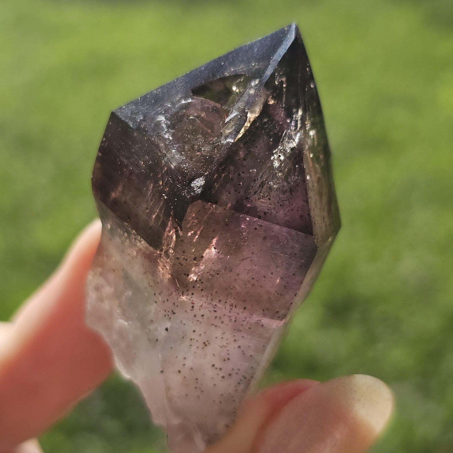 Shangaan Smoky Amethyst Sceptre from Zimbabwe <100