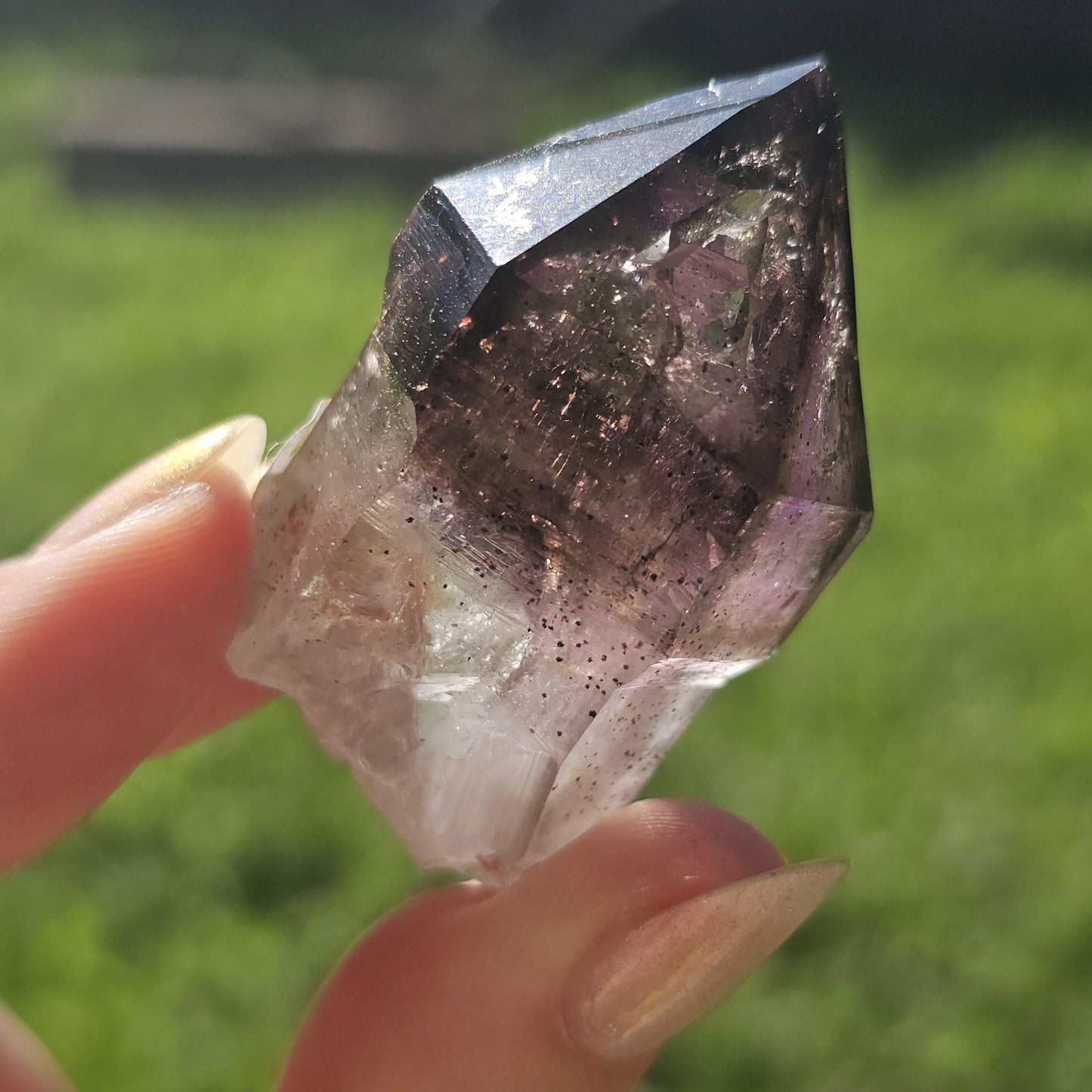 Shangaan Smoky Amethyst Sceptre from Zimbabwe <100