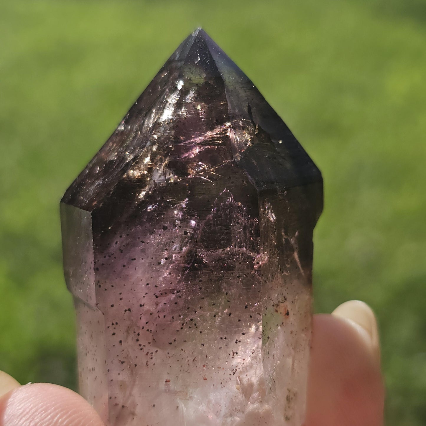 Shangaan Smoky Amethyst Sceptre from Zimbabwe <100
