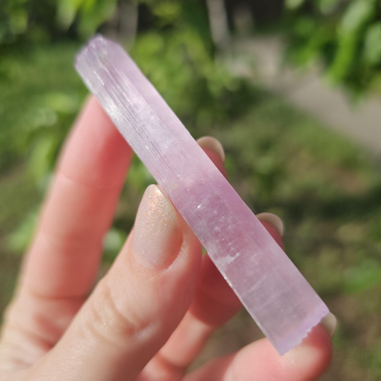 Stunning AAA Spodumene var. Kunzite Crystal with Great Luster and Color