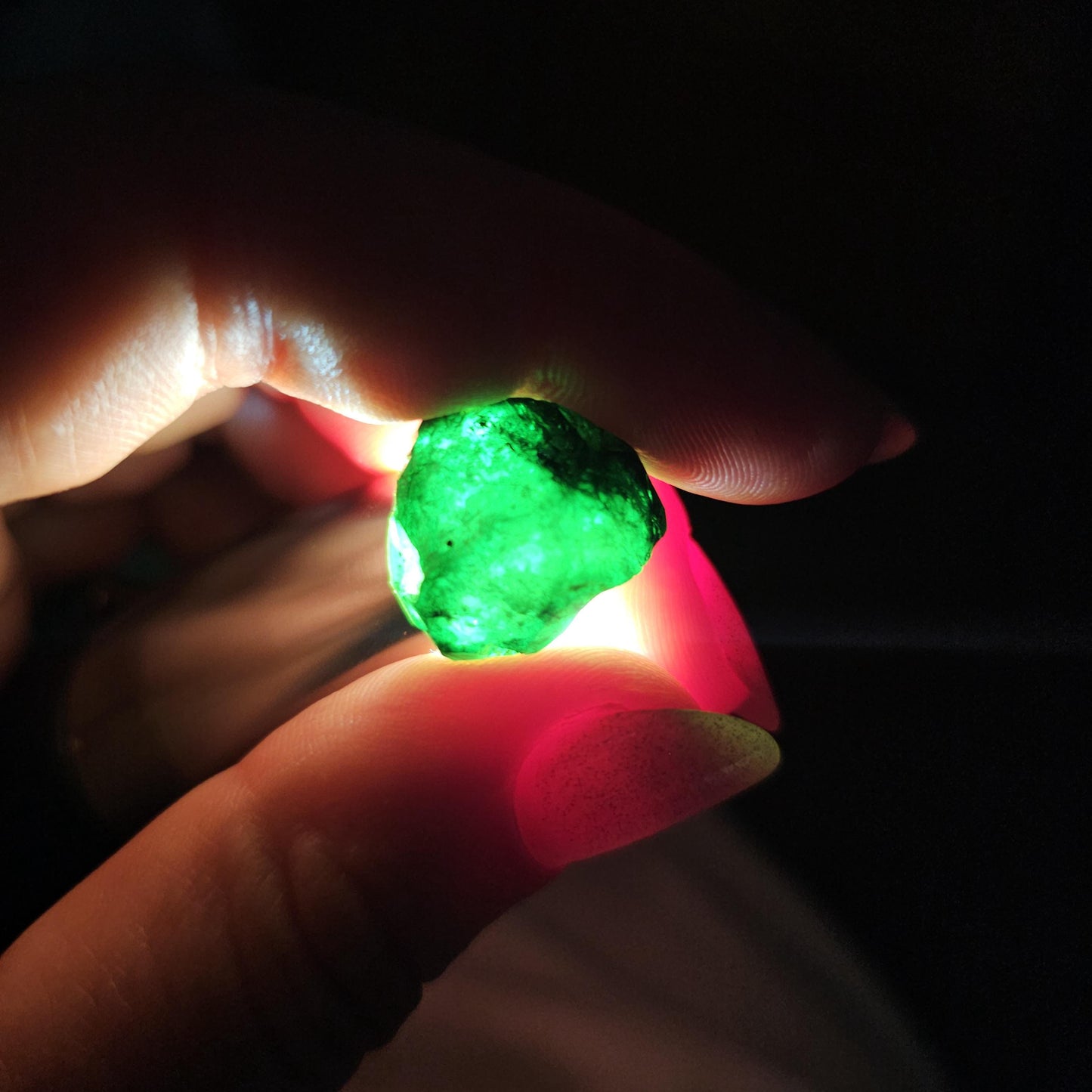 6g Chrome Dravite Rare Double Terminated Tourmaline Crystal from Landanai Tanzania