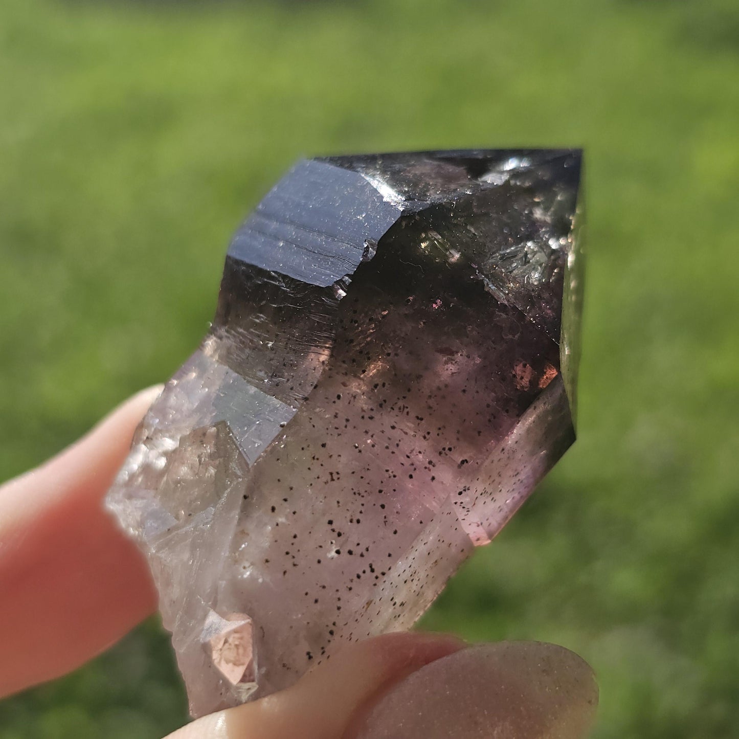 Shangaan Smoky Amethyst Sceptre from Zimbabwe <100