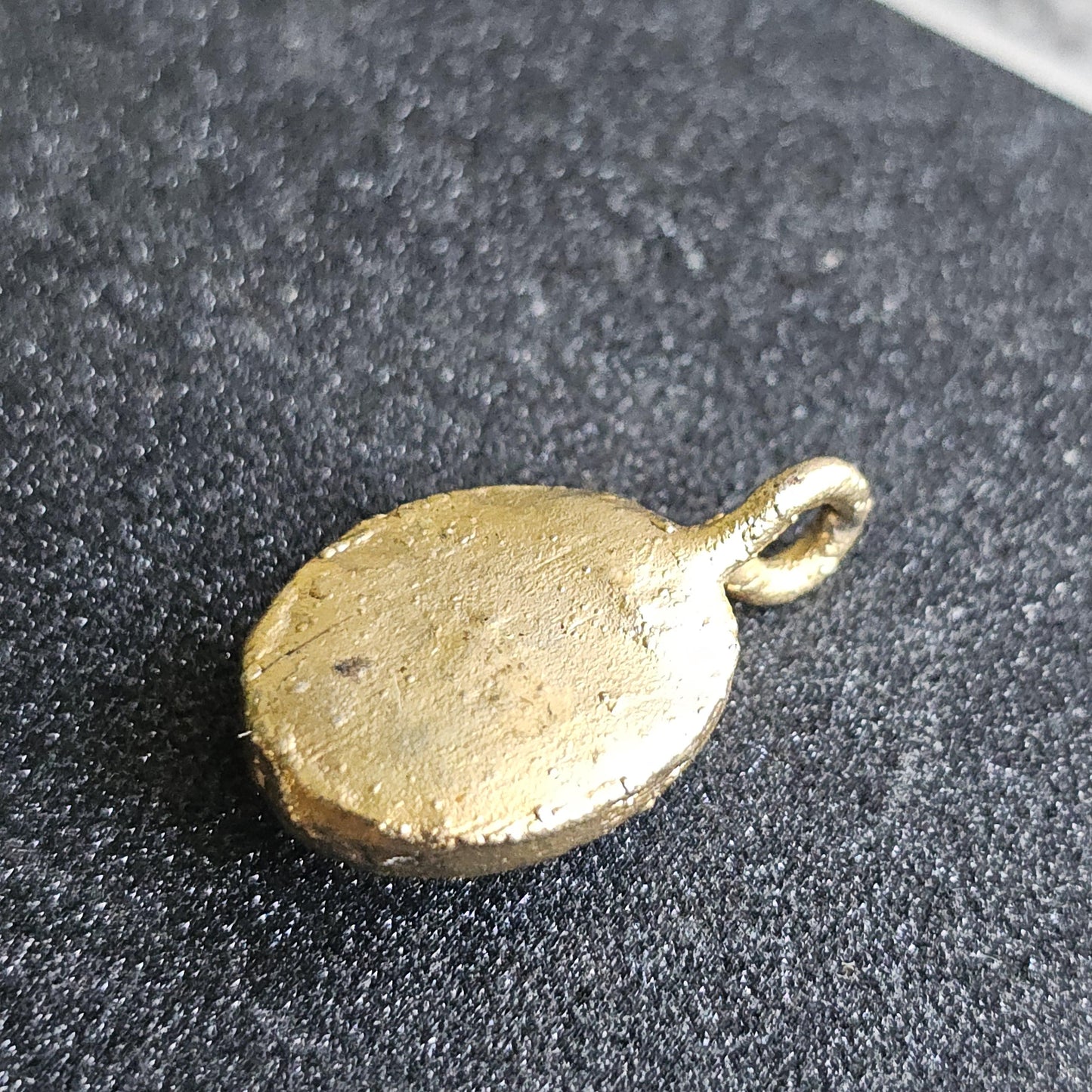 22kt Gold Electroplated Rutilated Quartz Pendant or Charm