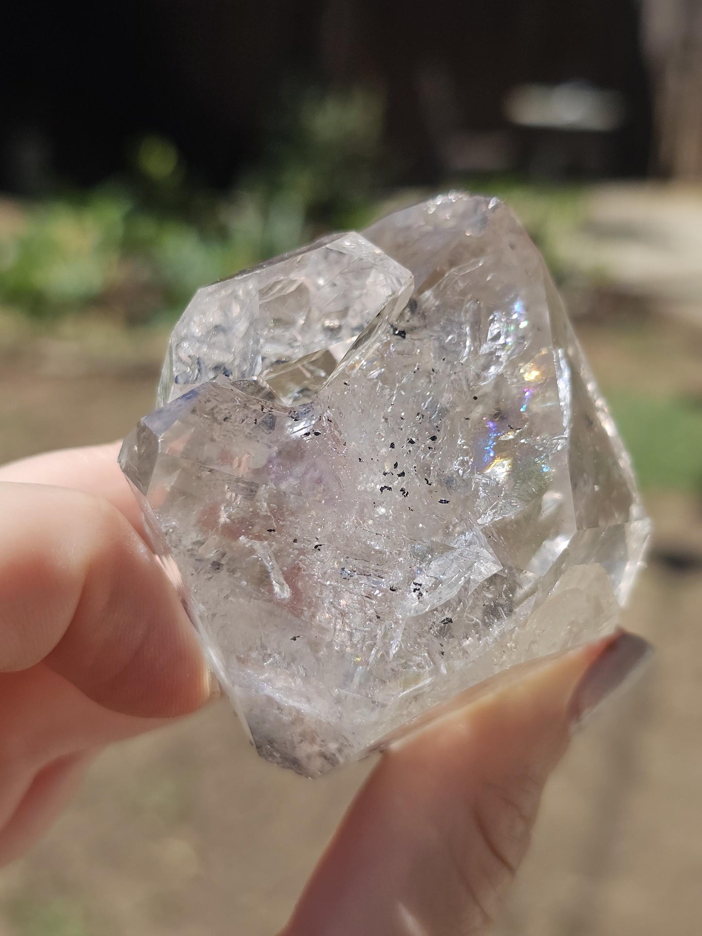 Large Herkimer Diamond, Raw Quartz from New York State