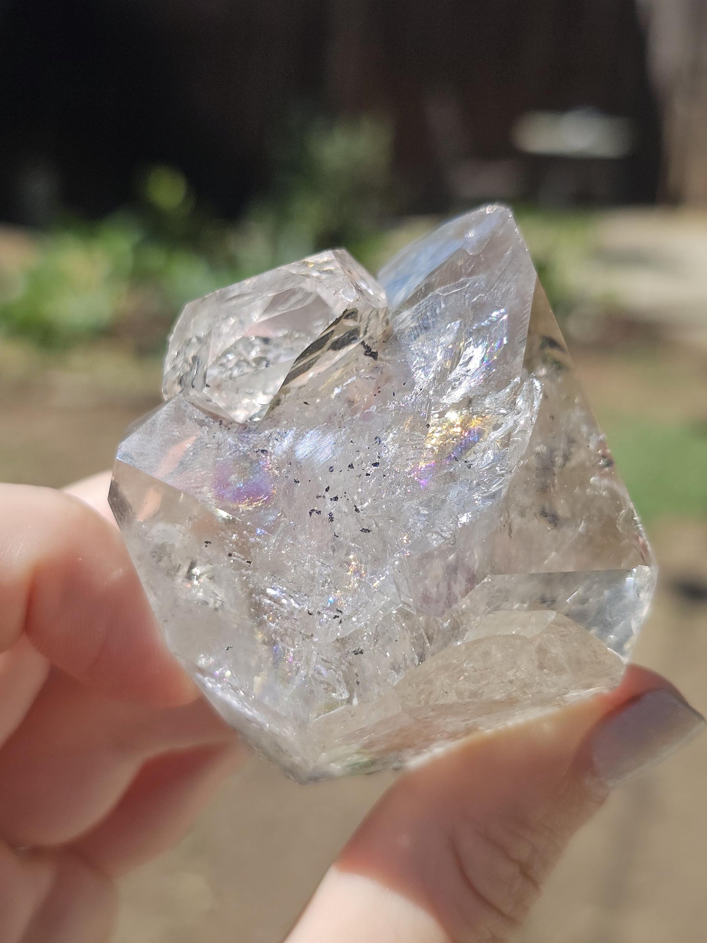 Large Herkimer Diamond, Raw Quartz from New York State
