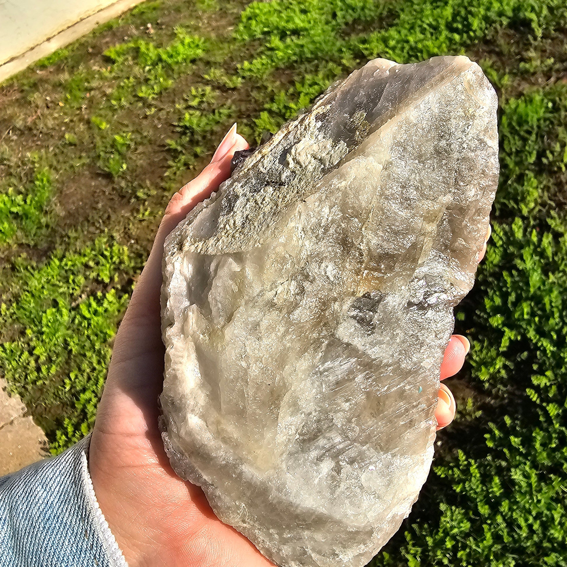 XL Montana Smoky Amethyst, Rare Elestial Quartz, USA Crystals, On Matrix, Cabinet Sized, Little Gem Mine Stunning Collector Specimen