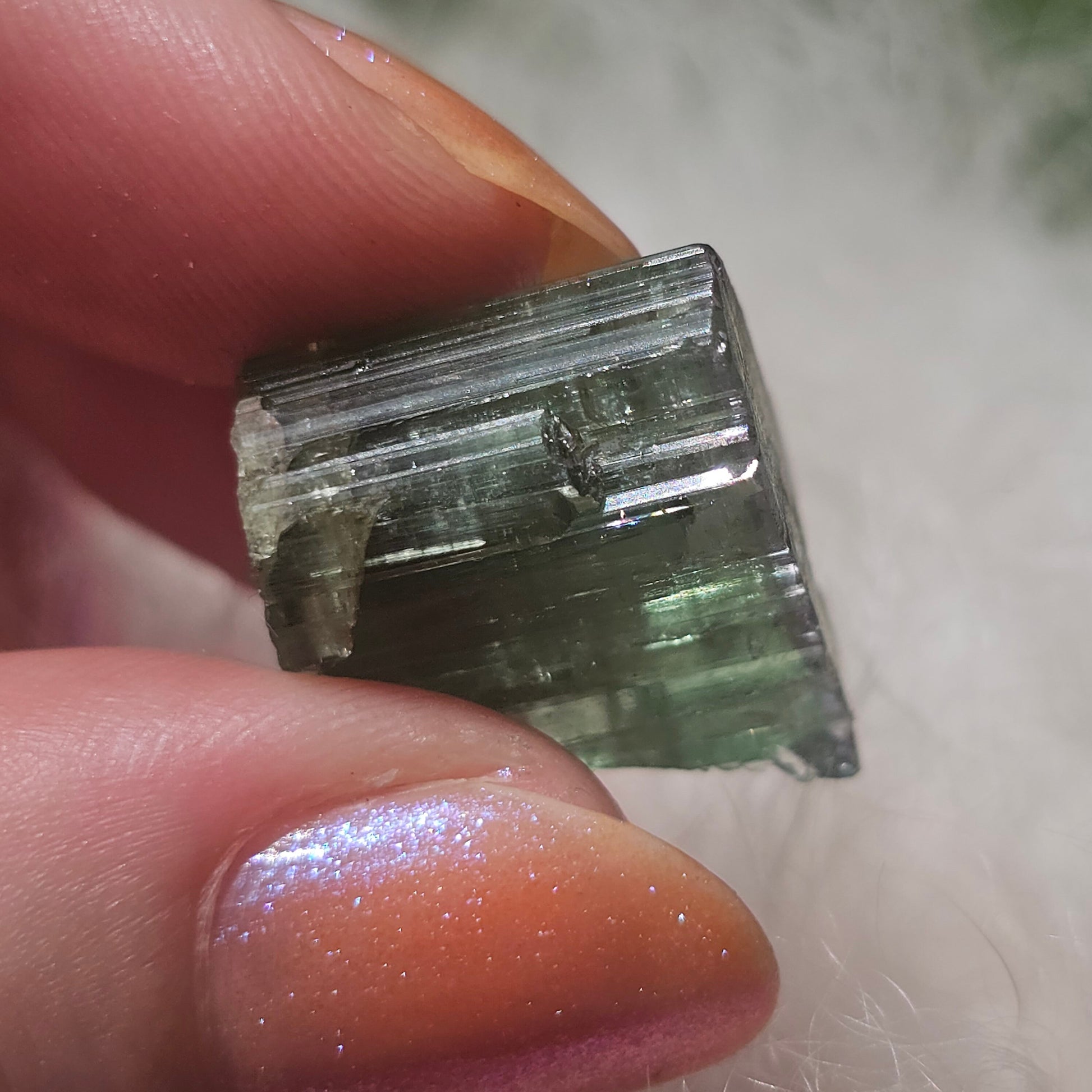 King Mine Green Tourmaline, 6.5g Raw Rough Elbaite <100