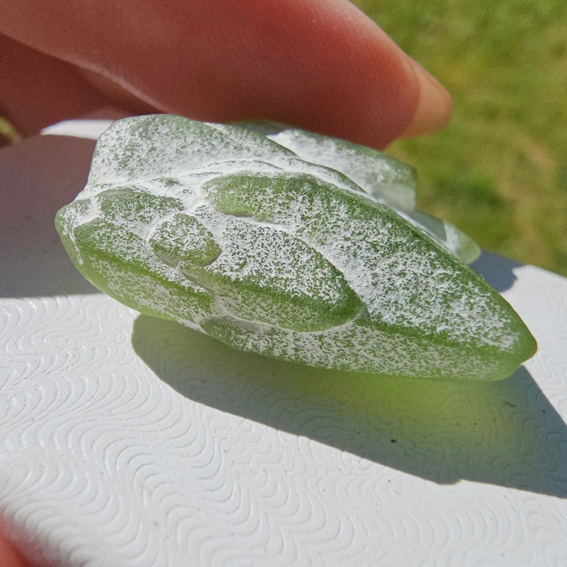 Peridot Crystal Cluster, Rare Raw Green Gemstone, August Birthstone, Gemmy Castle Shaped, Tabby, Tabular, Collector Mineral w White Coating