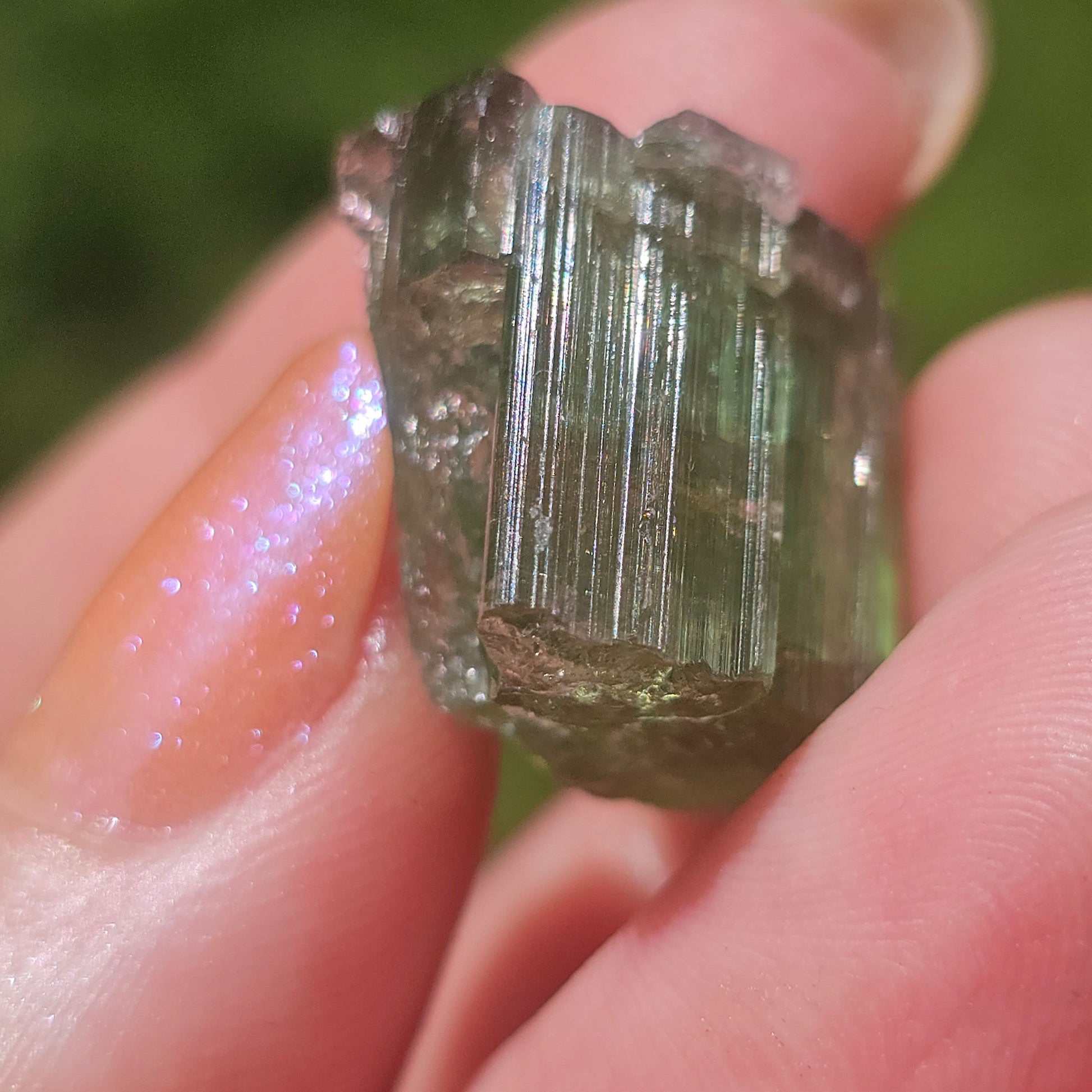 King Mine Green Tourmaline, 6.5g Raw Rough Elbaite <100