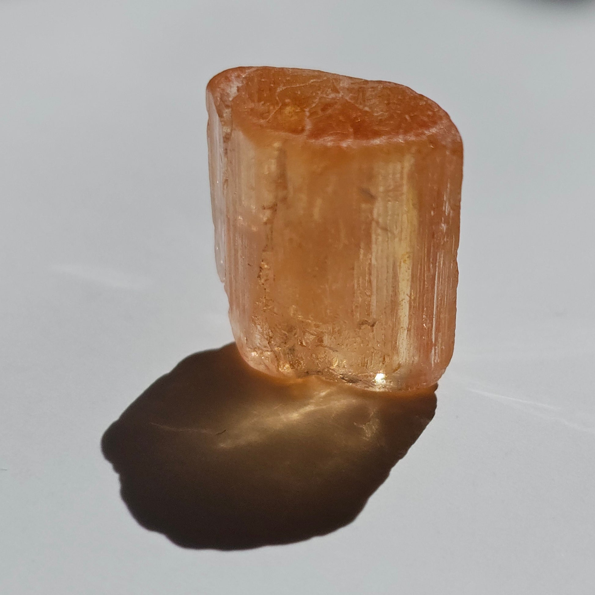 Imperial Topaz Gem, Ouro Preto Brazil, 20ct, Old Stock