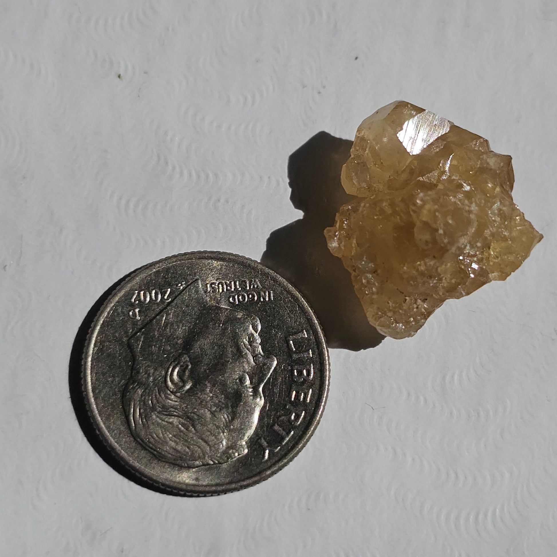 Gemmy Honey Garnet 15.3ct, Rare Hebei China Hessonite <100