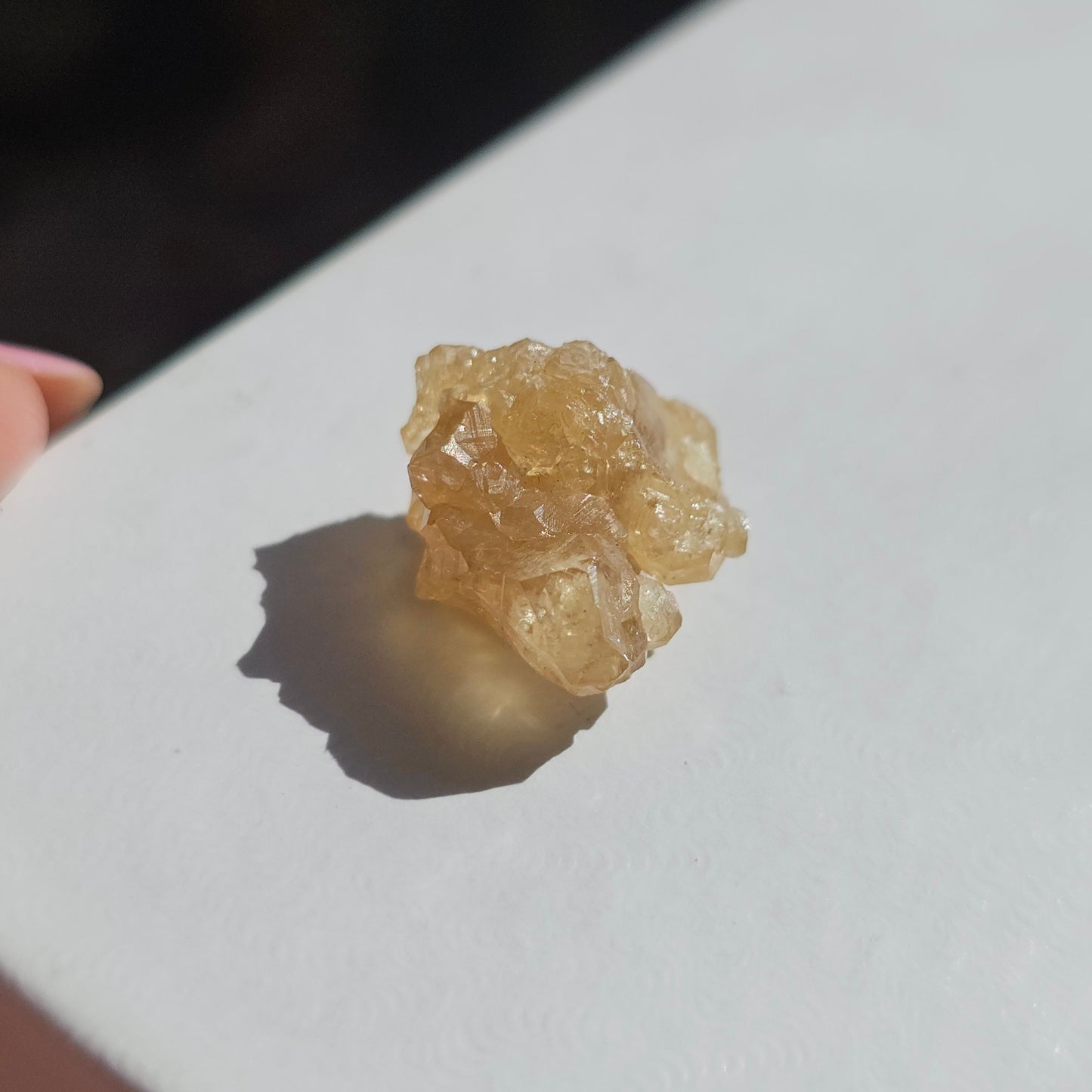 Gemmy Honey Garnet 15.3ct, Rare Hebei China Hessonite <100