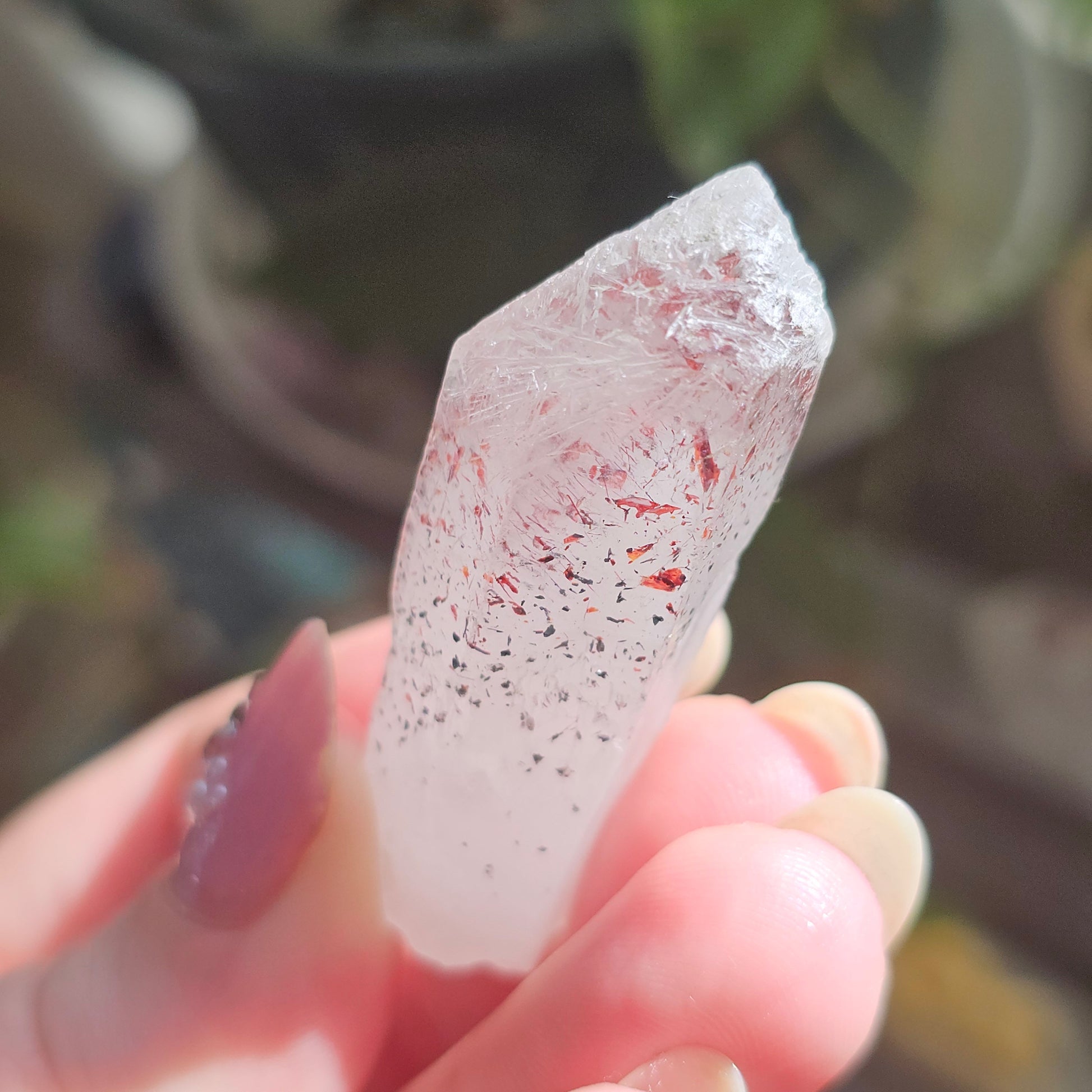Disco Fire / Orire Quartz, 22g Crystal Point <100