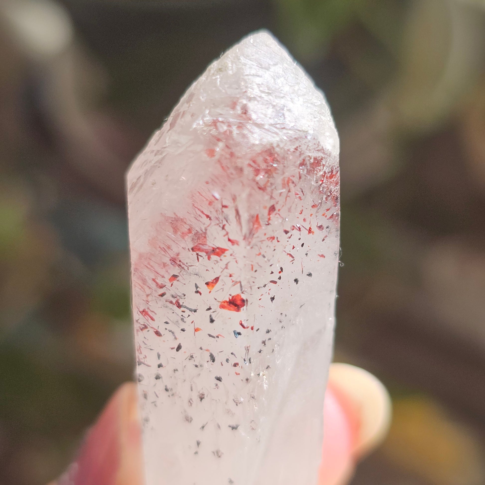 Disco Fire / Orire Quartz, 22g Crystal Point <100