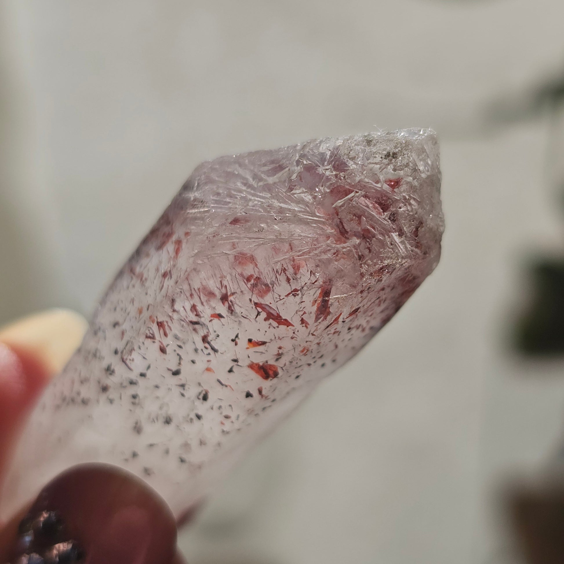 Disco Fire / Orire Quartz, 22g Crystal Point <100