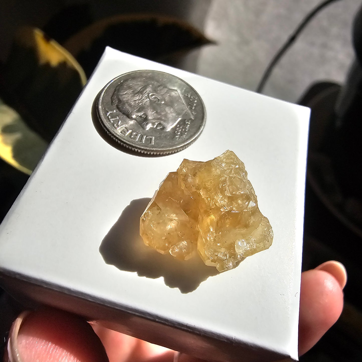 Gemmy Honey Garnet 15.3ct, Rare Hebei China Hessonite <100