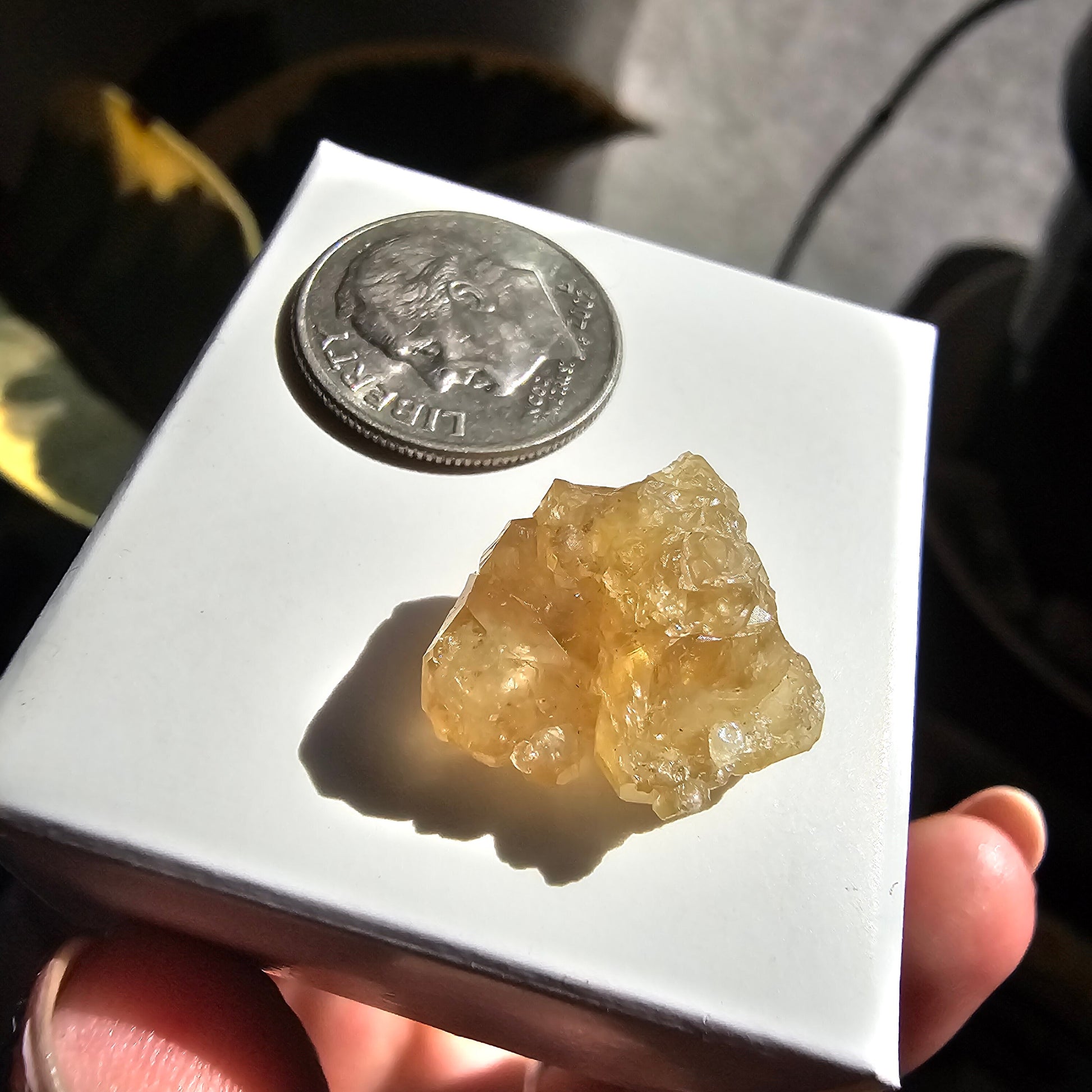 Gemmy Honey Garnet 15.3ct, Rare Hebei China Hessonite <100