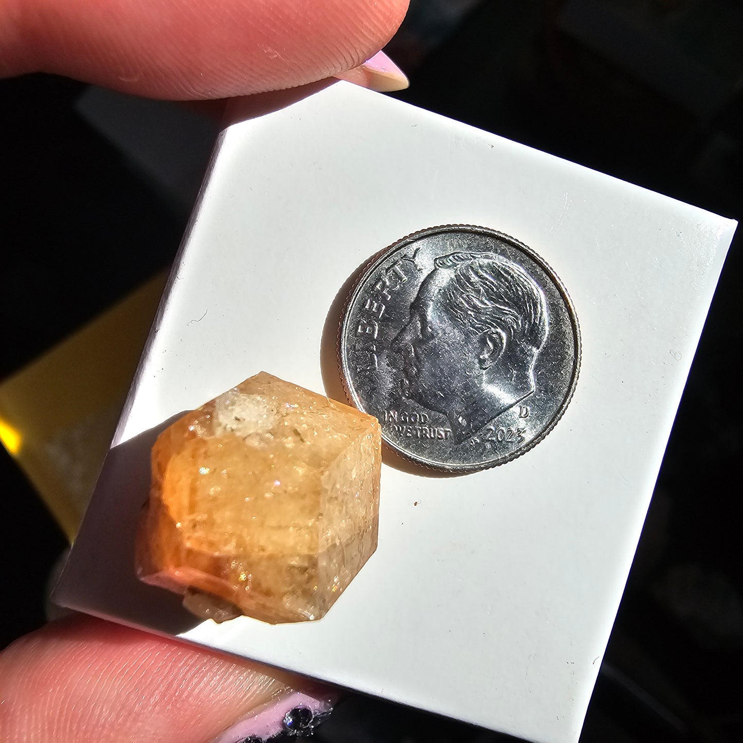 Rare Orange Garnet, 25.7ct Kenyan, Old Stock <100