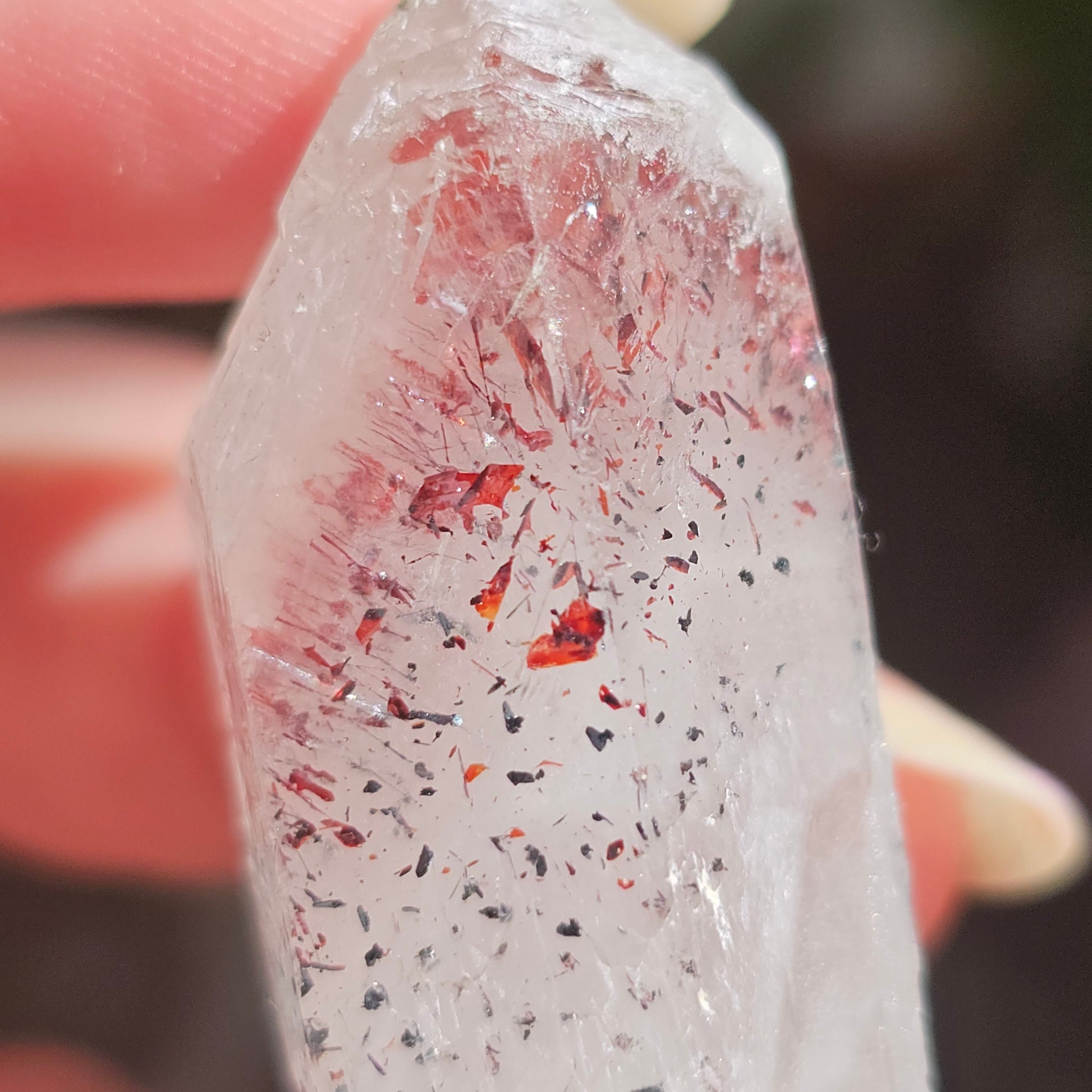 Disco Fire / Orire Quartz, 22g Crystal Point <100
